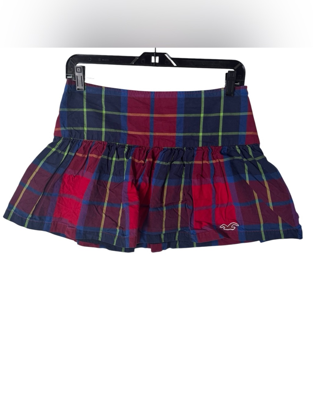 HOLLISTER Skirt Plaid Mini Lined Pleated Y2K Women’s Size 3